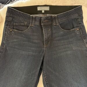 Wit & Wisdom High Rise Dark Denim Jeans